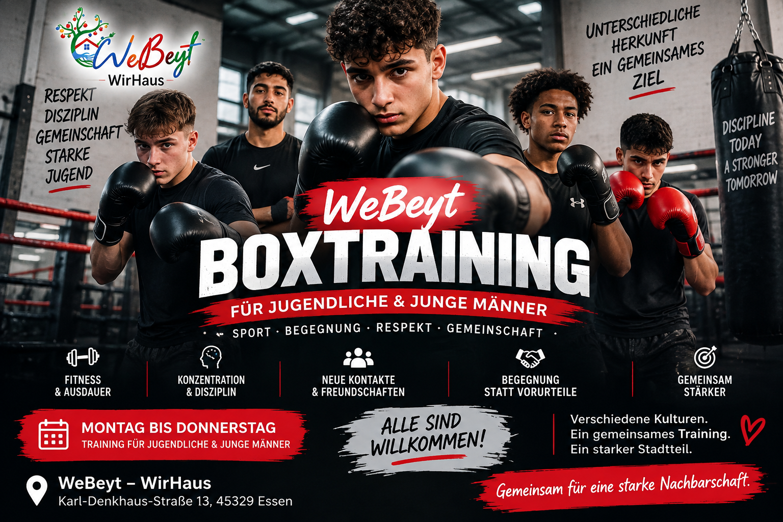 WeBeyt Boxtraining – Kinder